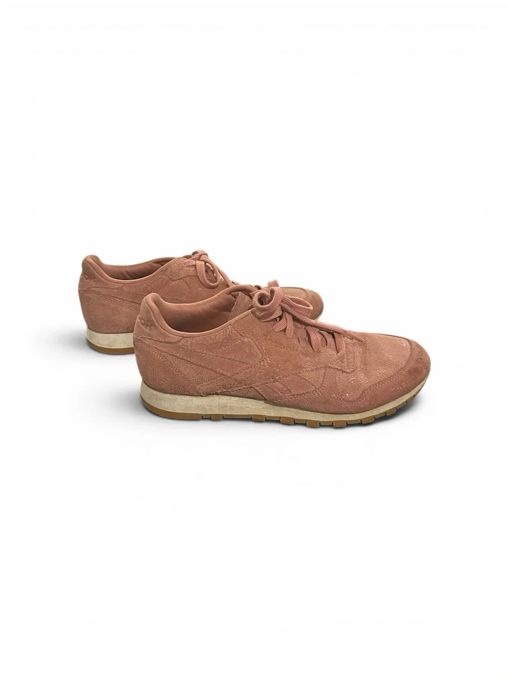 Reebok Women's Dusty Pink Lace-Up Sneakers